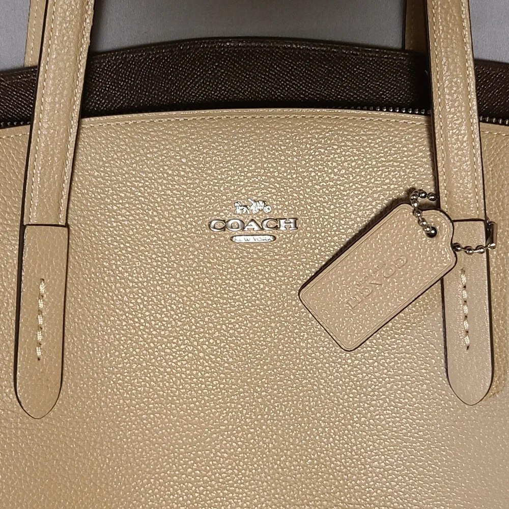 - Coach Charlie Carryall 40 Taupe - Picture 14 of 16